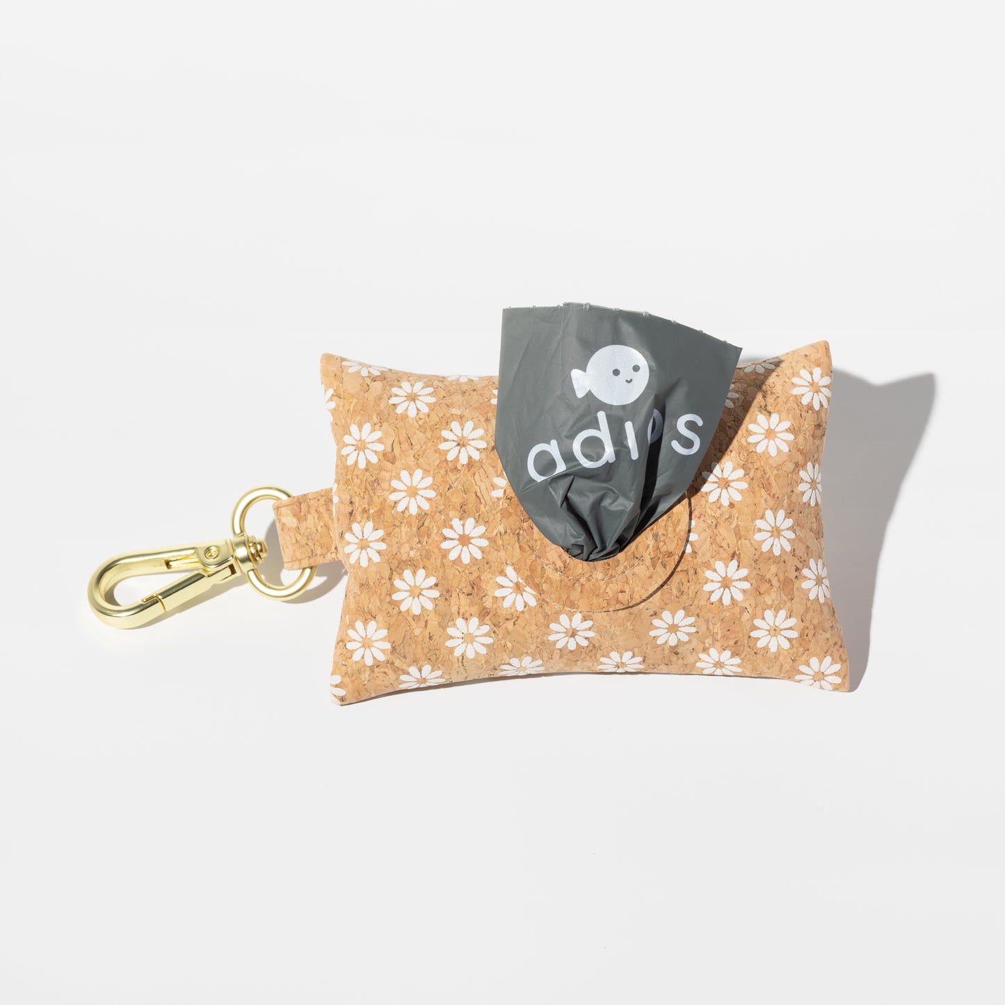 Adios Plastic - Handmade 100% natural cork poop bag holder