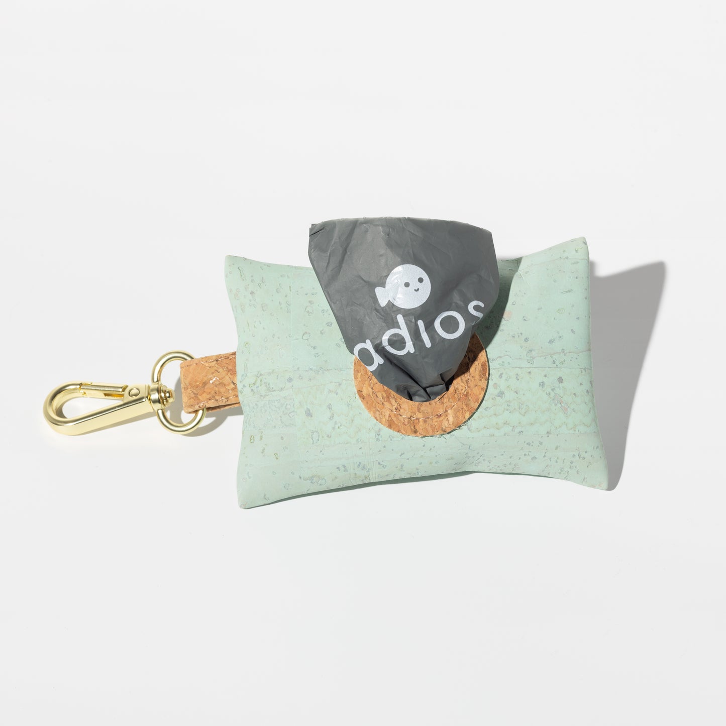 Adios Plastic - Handmade 100% natural cork poop bag holder
