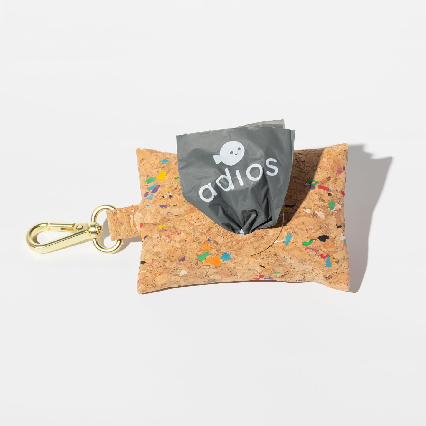 Adios Plastic - Handmade 100% natural cork poop bag holder