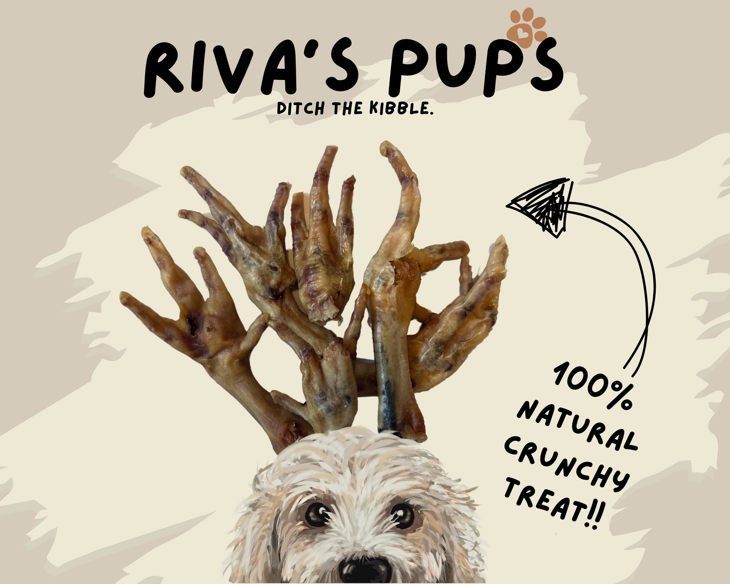 100% Natural OR Puffed Chicken Feet