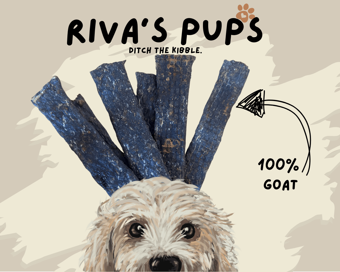 100% Goat Strips – Lean, Hypoallergenic, and Gently Dried