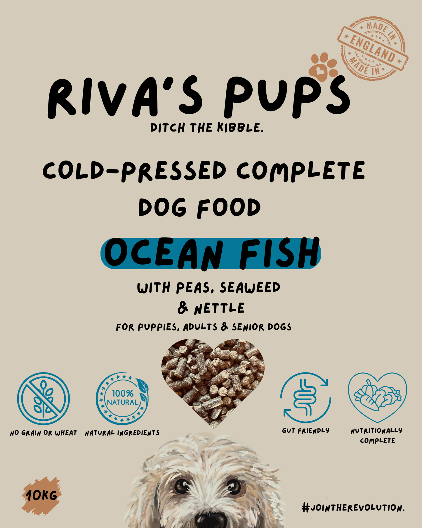 Riva's Ocean Fish Cold-Pressed Dog Food