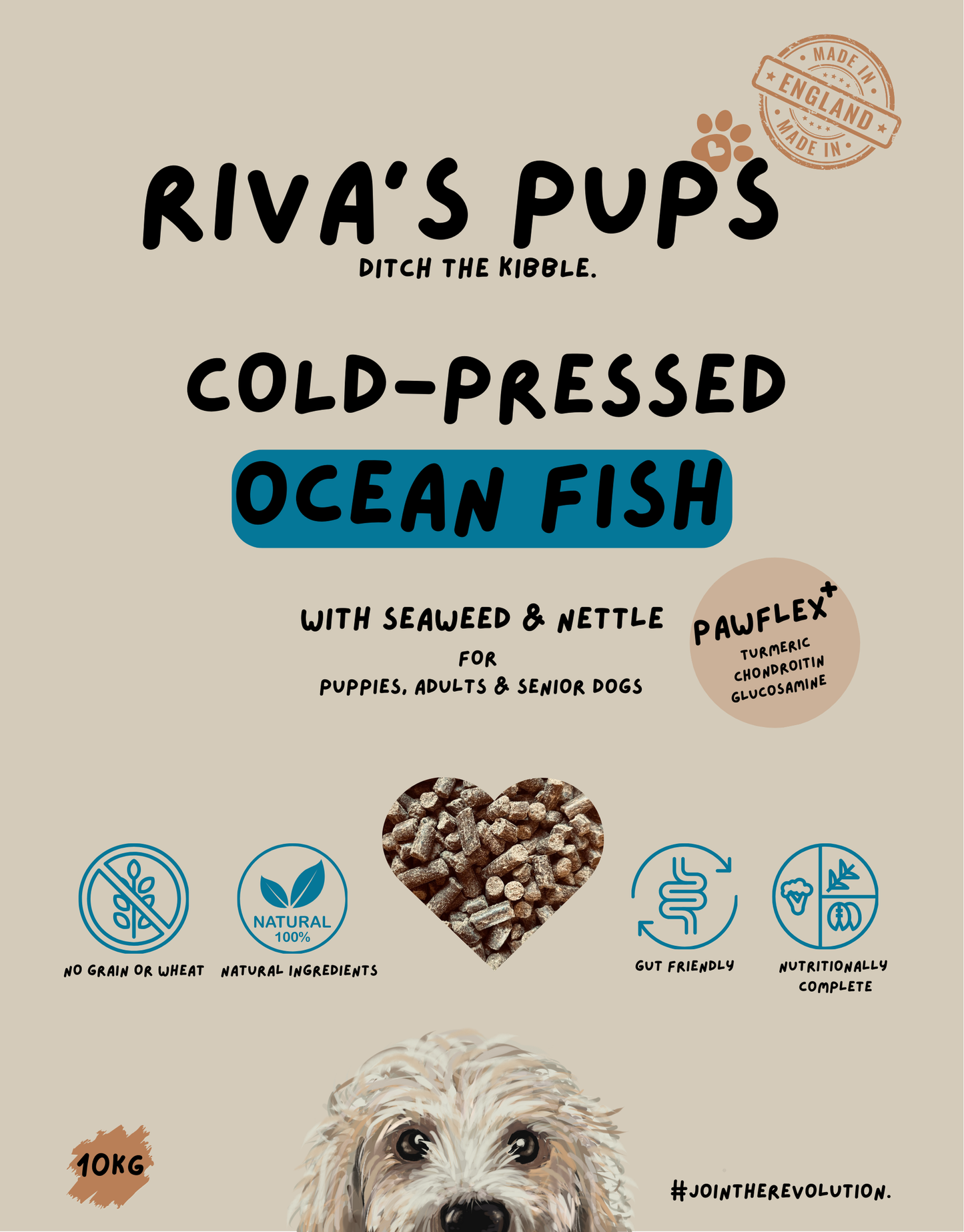 Riva's Ocean Fish Cold-Pressed Dog Food