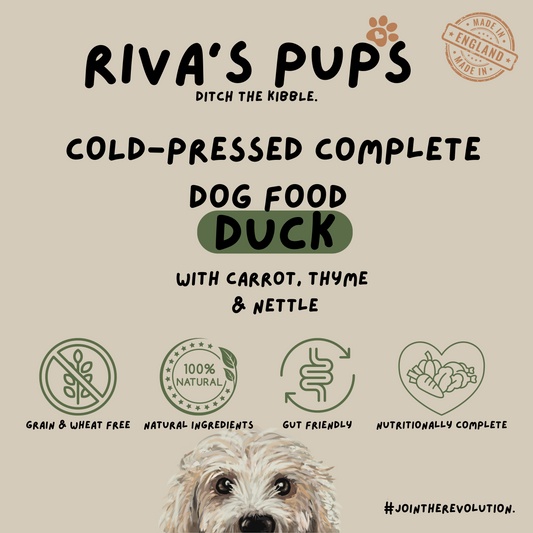 Riva's Duck Cold-Pressed Dog Food