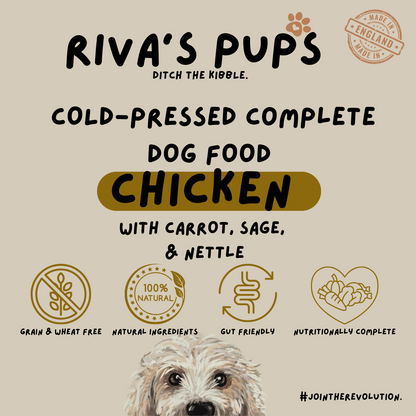 Riva's Chicken Cold-Pressed Dog Food