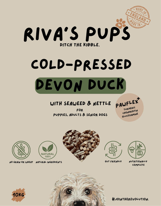 Riva's Duck Cold-Pressed Dog Food