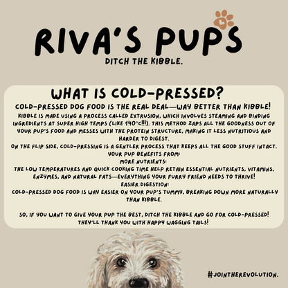 Riva's Chicken Cold-Pressed Dog Food