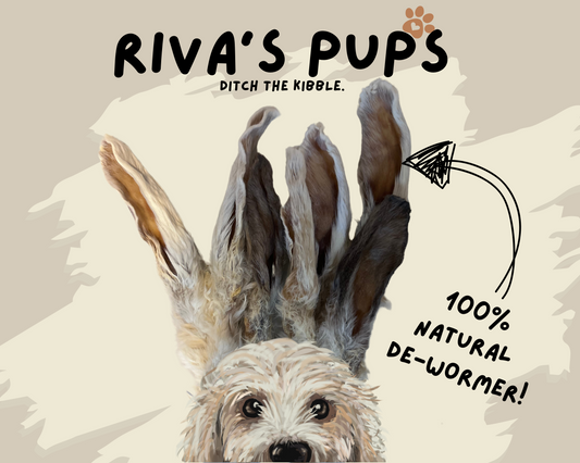 100% Natural Furry Rabbit Ears