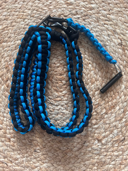 Handmade by Crafted Wonders - Paracord lead and whistle clip set
