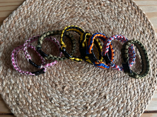 Handmade by Crafted Wonders - Paracord Bracelets