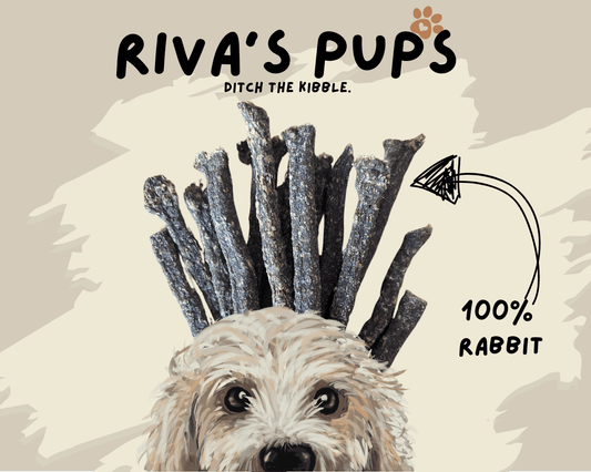 100% Rabbit Mini Sticks – Single-Ingredient, Hypoallergenic Treats